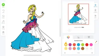 Скриншот 1 к игре Coloring Book for Kids
