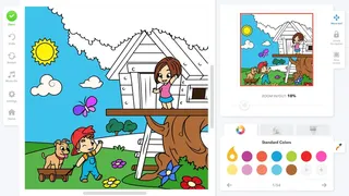 Скриншот 3 к игре Coloring Book for Kids