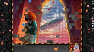 Скриншот 1 к игре Pixel Puzzles Illustrations & Anime Jigsaw Puzzles