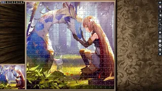 Скриншот 5 к игре Pixel Puzzles Illustrations & Anime Jigsaw Puzzles