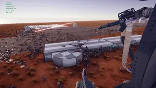 Скриншот 2 к игре Minigun VS Swarms of the Zombie Apocalypse Simulator