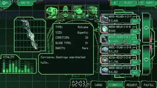 Скриншот 1 к игре Space Warlord Organ Trading Simulator