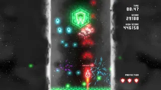 Скриншот 1 к игре Neon Ships: The Type'em Up Shooter