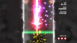 Скриншот 5 к игре Neon Ships: The Type'em Up Shooter