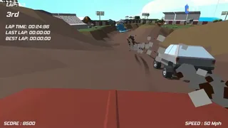 Скриншот 1 к игре Super Dirt Racers