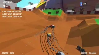 Скриншот 4 к игре Super Dirt Racers