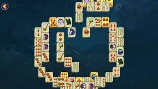 Скриншот 1 к игре Halloween Night Mahjong