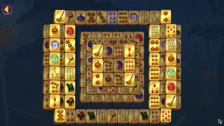 Скриншот 4 к игре Halloween Night Mahjong