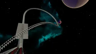Скриншот 2 к игре VR Galactic Roller Coaster