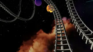 Скриншот 4 к игре VR Galactic Roller Coaster