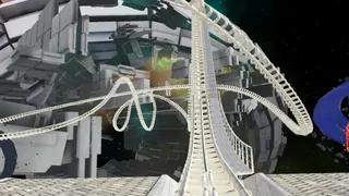 Скриншот 5 к игре VR Galactic Roller Coaster