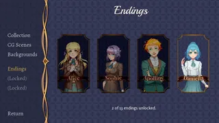 Скриншот 8 к игре Death Becomes You - Mystery Visual Novel