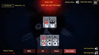 Скриншот 1 к игре Endless Furry Blackjack