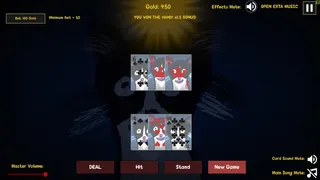 Скриншот 2 к игре Endless Furry Blackjack