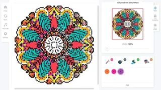Скриншот 2 к игре Pixel Art Coloring Book