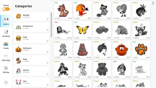 Скриншот 3 к игре Pixel Art Coloring Book
