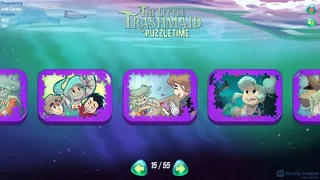 Скриншот 1 к игре The Little Trashmaid Puzzletime