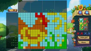 Скриншот 2 к игре Adventure Mosaics. Granny’s Farm
