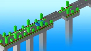 Скриншот 2 к игре Crossy Bridge