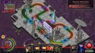 Скриншот 1 к игре Deck RX: The Deckbuilding Racing Game