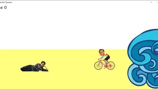 Скриншот 2 к игре Out Bike the Tsunami