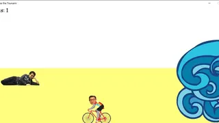 Скриншот 3 к игре Out Bike the Tsunami