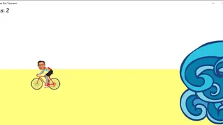 Скриншот 4 к игре Out Bike the Tsunami