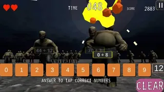 Скриншот 1 к игре ZOMBIE MATHters