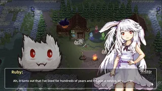 Скриншот 1 к игре 露比兔冒险 / Adventures of Ruby Rabbit