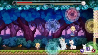 Скриншот 2 к игре ダブルフォーカス -文と椛の弾丸取材紀行-