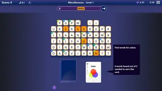 Скриншот 1 к игре Shuzzler: The Word Game