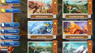 Скриншот 2 к игре Jurassic mahjong