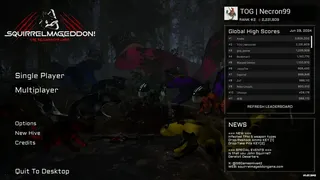 Скриншот 1 к игре Squirrelmageddon!