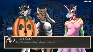 Скриншот 2 к игре Furry Shakespeare: To Date Or Not To Date Spooky Cat Girls?