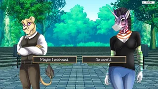 Скриншот 3 к игре Furry Shakespeare: To Date Or Not To Date Spooky Cat Girls?