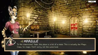 Скриншот 6 к игре Furry Shakespeare: To Date Or Not To Date Spooky Cat Girls?
