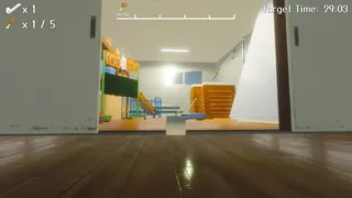 Скриншот 1 к игре Toilet paper wants to be a basketball