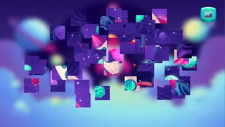 Скриншот 1 к игре Space puzzle