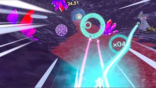 Скриншот 2 к игре Little Witch Academia: VR Broom Racing