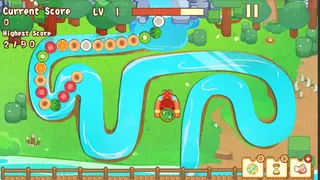 Скриншот 1 к игре 水果祖玛 | Fruit Zumba