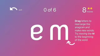 Скриншот 2 к игре Anagraphs: An Anagram Game With a Twist