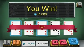 Скриншот 2 к игре Four Kings: Video Poker