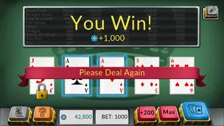 Скриншот 3 к игре Four Kings: Video Poker