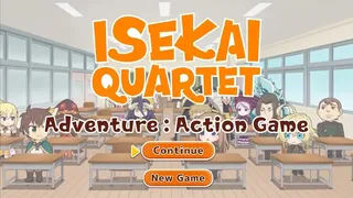 Скриншот 1 к игре Pixel Game Maker Series  ISEKAI QUARTET Adventure Action Game