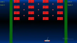 Скриншот 1 к игре Brick Breaker Heart Collector