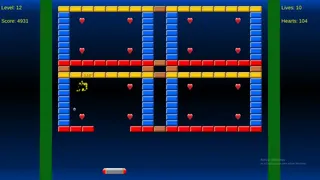 Скриншот 2 к игре Brick Breaker Heart Collector