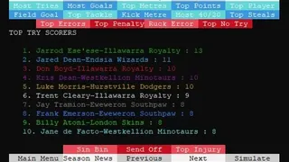 Скриншот 2 к игре SYDE Rugby League Simulator