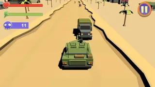 Скриншот 4 к игре Tank Zombie Smasher