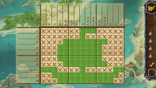 Скриншот 1 к игре Fill and Cross Pirate Riddles