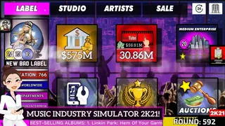 Скриншот 1 к игре MusicLabeLManager 2K21